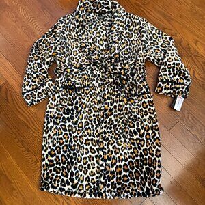 NWT Kate Spade Robe - KS42724 BR Animal PRT 209 Size Medium
